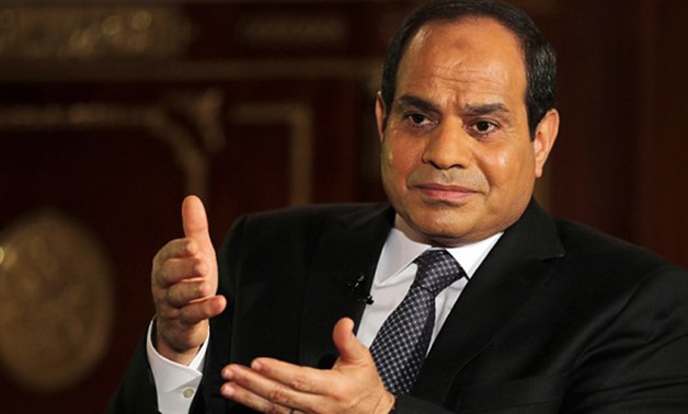 Egypt's President Abdel Fatah al-Sisi 