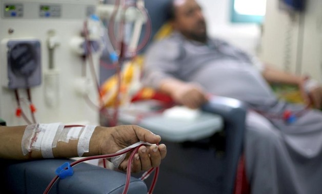 FILE – Man undergoing dialysis – Reuters/Mohamed Salem