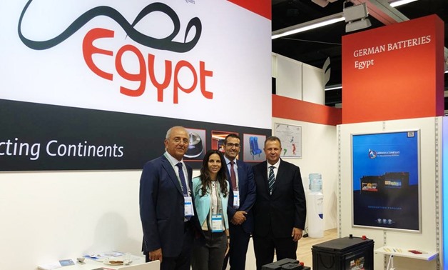 Part of the Egyptian delegation in the exhibition – Press photo 