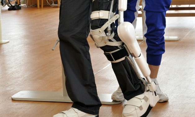 Exoskeletons are external devices that can help with the rehabilitation of disabled and elderly people - AFP Photo