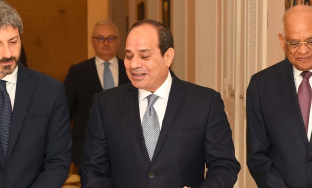 Sisi stressed on Monday that Egypt is keen to solve Italian student Giulio Regeni’s murder case, and Egyptian authorities are committed to full transparency with Italian side in this regard.