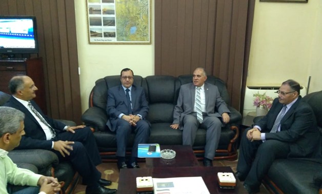  FILE: Egyptian Minister of Irrigation Mohamed Abdel Ati