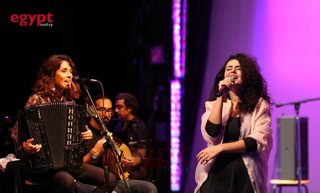 Dina el-Wedidi and Youssra el-Hawary experience a splendid night at Kennedy Center in Washington - Photo by Nourhan Magdi/Egypt Today
