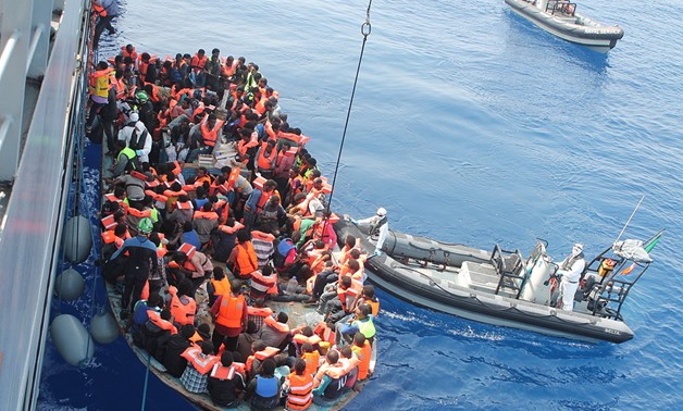 FILE - Illegal migrants at Irish shores - REUTERS