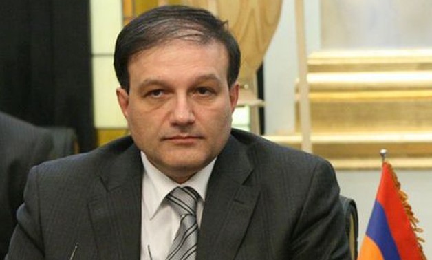 Ambassador of Armenia in Cairo Armen Melkonian - File photo

