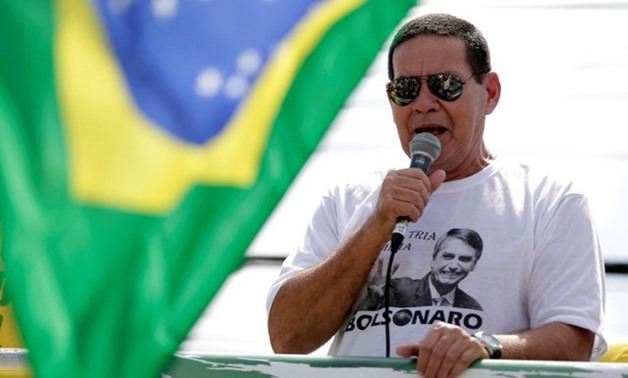 Brazil's female stars 'brainwashed' against Bolsonaro -running mate