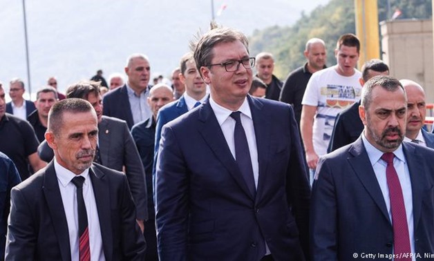 Kosovo president visits disputed area after similar visit by Serbian leader