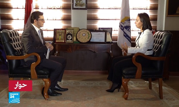 Maya Morsy reviews NCW's achievements in France24 interview 