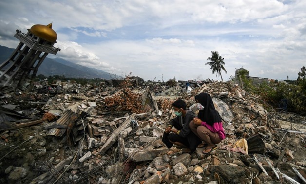 More than a thousand people are still feared missing in the seaside Indonesian city of Palu
