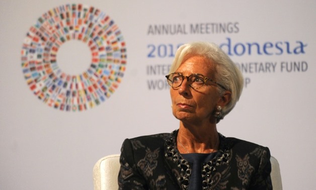 IMF managing director Christine Lagarde says world leaders need to work together to resolve the current trade disputes
