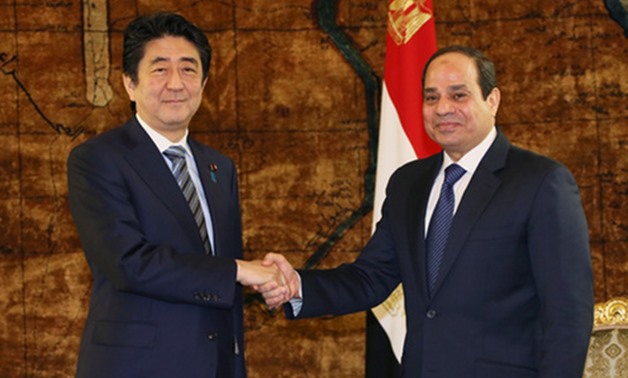 President Abdel Fattah El Sisi issued presidential decree No. 165/2018 approving exchanged letters between the Egyptian and Japanese governments on a Japanese grant to Egypt 
