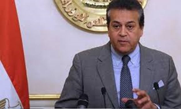 Egyptian Minister of Health and Population Khaled Abdel Ghaffar - file