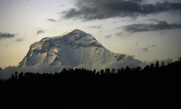 Mount Gurja lies next to the avalanche prone Dhaulagiri range
AFP / PRAKASH MATHEMA
