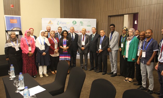 African young people participate in the African Young Water Professionals Forum in Cairo - press photo