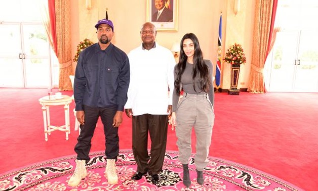 Kanye West and Kim Kardashian - Reuters.