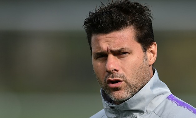Tottenham manager Mauricio Pochettino says he is happy with the make-up of his squad
AFP/File / Glyn KIRK
