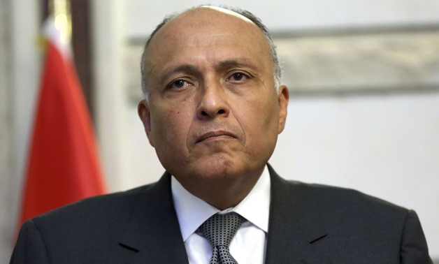 Foreign Minister Sameh Shoukry - File photo 