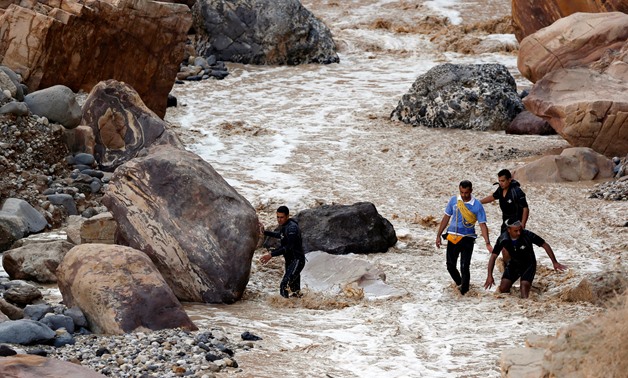 Dead Sea flash floods in Jordan - Reuters