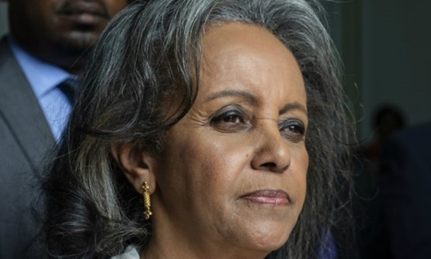 © Eduardo Soteras, AFP | Sahle-Work Zewde leaves parliament after being elected as Ethiopia's first female president in Addis Ababa on October 25, 2018.