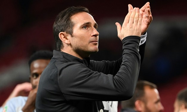 Frank Lampard's Derby County are flying high in the second tier Championship but will be frustrated they conceded a late equaliser to promotion rivals Middlesbrough
AFP / Paul ELLIS
