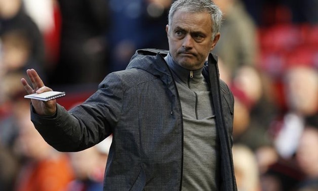Britain Soccer Football - Manchester United v West Bromwich Albion - Premier League - Old Trafford - 1/4/17 Manchester United manager Jose Mourinho Action Images via Reuters / Lee Smith Livepic
