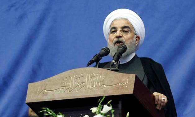Iranian President and presidential candidate Hassan Rouhani has made including online freedom a key theme of his campaign - AFP