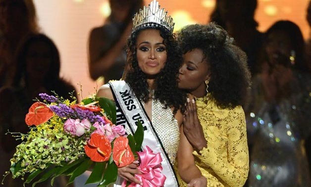 Miss USA is Kara McCullough, a chemist with the Nuclear Regulatory Commission - AFP 