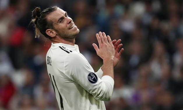 FILE PHOTO: Soccer Football - Champions League - Group Stage - Group G - Real Madrid v Viktoria Plzen - Santiago Bernabeu, Madrid, Spain - October 23, 2018 Real Madrid's Gareth Bale reacts REUTERS/Sergio Perez/File Photo
