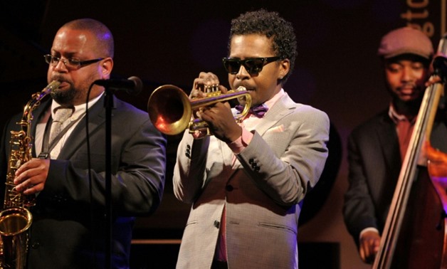 Roy Hargrove (C), seen playing at the Hamilton club in Washington, died on November 2, 2018, his Facebook page announced.
