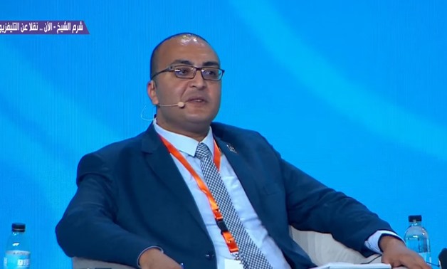 Egyptian MP Amr Ezzat during "Agenda 2063..Africa that we want" session at the World Youth Forum - Youtube still/DMC channel