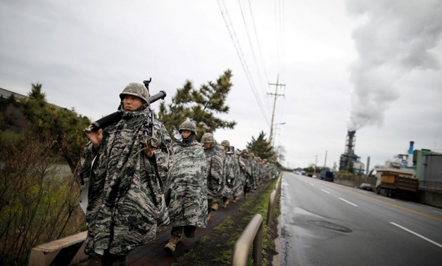 U.S., S.Korea resume low-key military drills ahead of talks with N.Korea