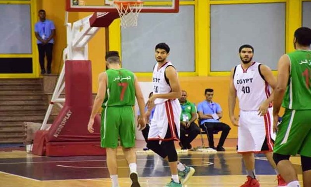 Egypt vs Algeria in Basketball championship - FILE
