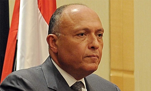 Egyptian Foreign Minister Sameh Shoukry - (Archive)