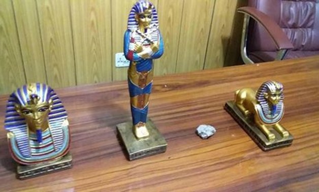 Iraqi Federal Police Chief Lieutenant General Raed Shaker Jawdat announced on Friday the arrest of two people while attempting to sell antiquities in Baghdad- Egypt Today