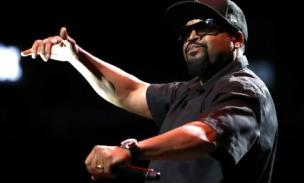 © GETTY IMAGES NORTH AMERICA/AFP/File | Ice Cube frequently infuses his raps with blunt sociopolitical commentary