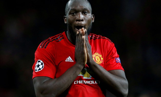 FILE PHOTO: Soccer Football - Champions League - Group Stage - Group H - Manchester United v Valencia - Old Trafford, Manchester, Britain - October 2, 2018 Manchester United's Romelu Lukaku reacts REUTERS/Phil Noble/File Photo
