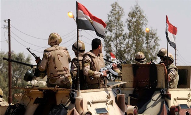 Egyptian military forces in Sinai - (Archive)