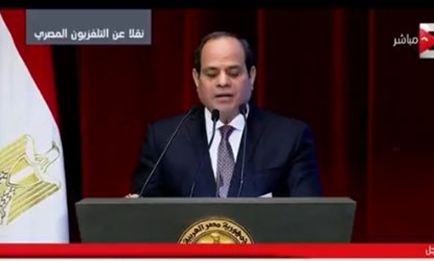 FILE- Egypt’s President Abdel Fatah al-Sisi
