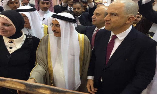 Bahraini Deputy Prime Minister Sheikh Khalid bin inagurates the first Egyptian Bahraini Exhibition - (Archive)