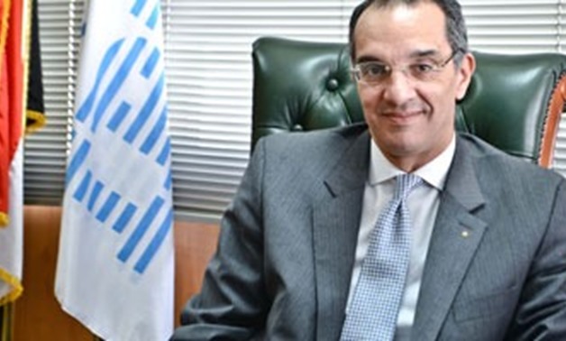 FILE - Minister of Communications Amr Talaat