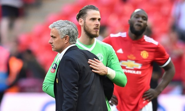 David de Gea will commit himself to Manchester United by signing a new contract claims the club's manager Jose Mourinho
AFP / Glyn KIRK
