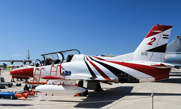 Egyptian Air Force K-8E Karakorum at the 2015 Malta International Airshow, September 2015 – Wikimedia Commons/Oren Rozen