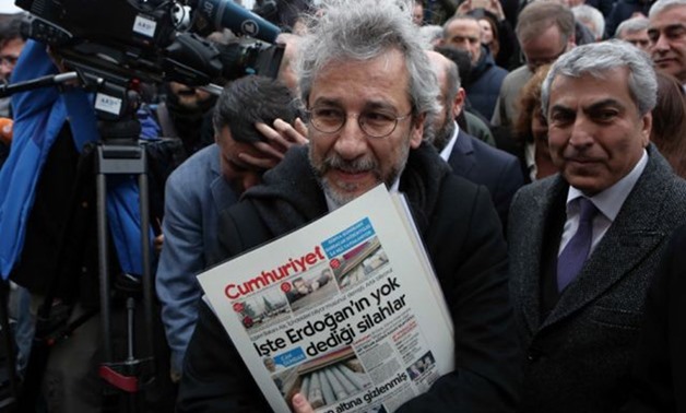Turkish authorities seek arrest of journalist Dundar over 2013 protests