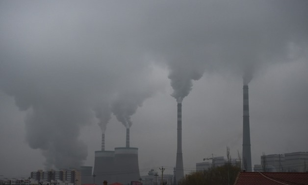 Coal-fired power stations such as this one in China are contributing to CO2 pollution
