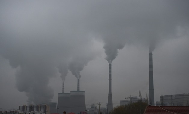 Coal-fired power stations such as this one in China are contributing to CO2 pollution
