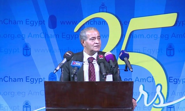 H.E. Ali El Moselhi, Minister of Supply and Internal Trade - Screen Shot from Youtube channel 
