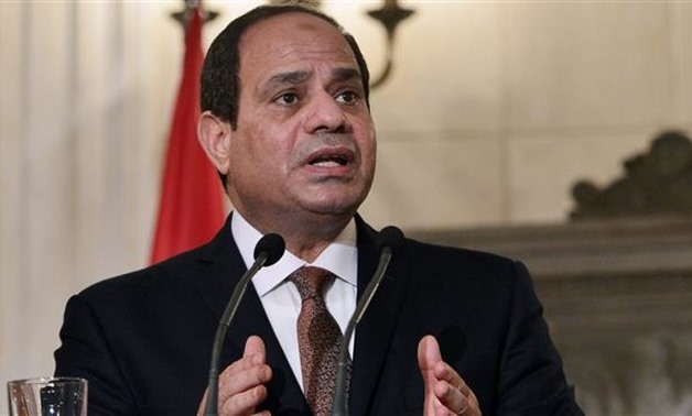 FILE – President Abdel Fatah al-Sisi – AFP