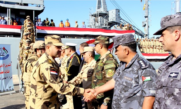 The Egyptian Armed Forces arrived on Tuesday, Dec. 11 in Jordan to participate with its Jordanian counterpart in the joint military exercises “Aqaba 4”-Press Photo