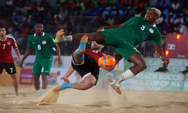 File- Egypt host Nigeria at the semi-finals 
