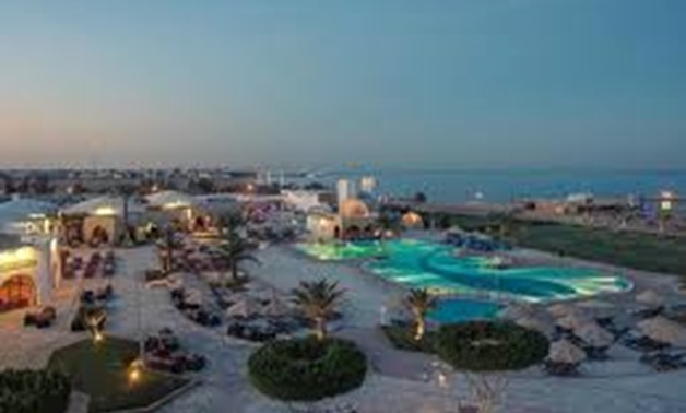 FILE - Seaside resort in Egypt 